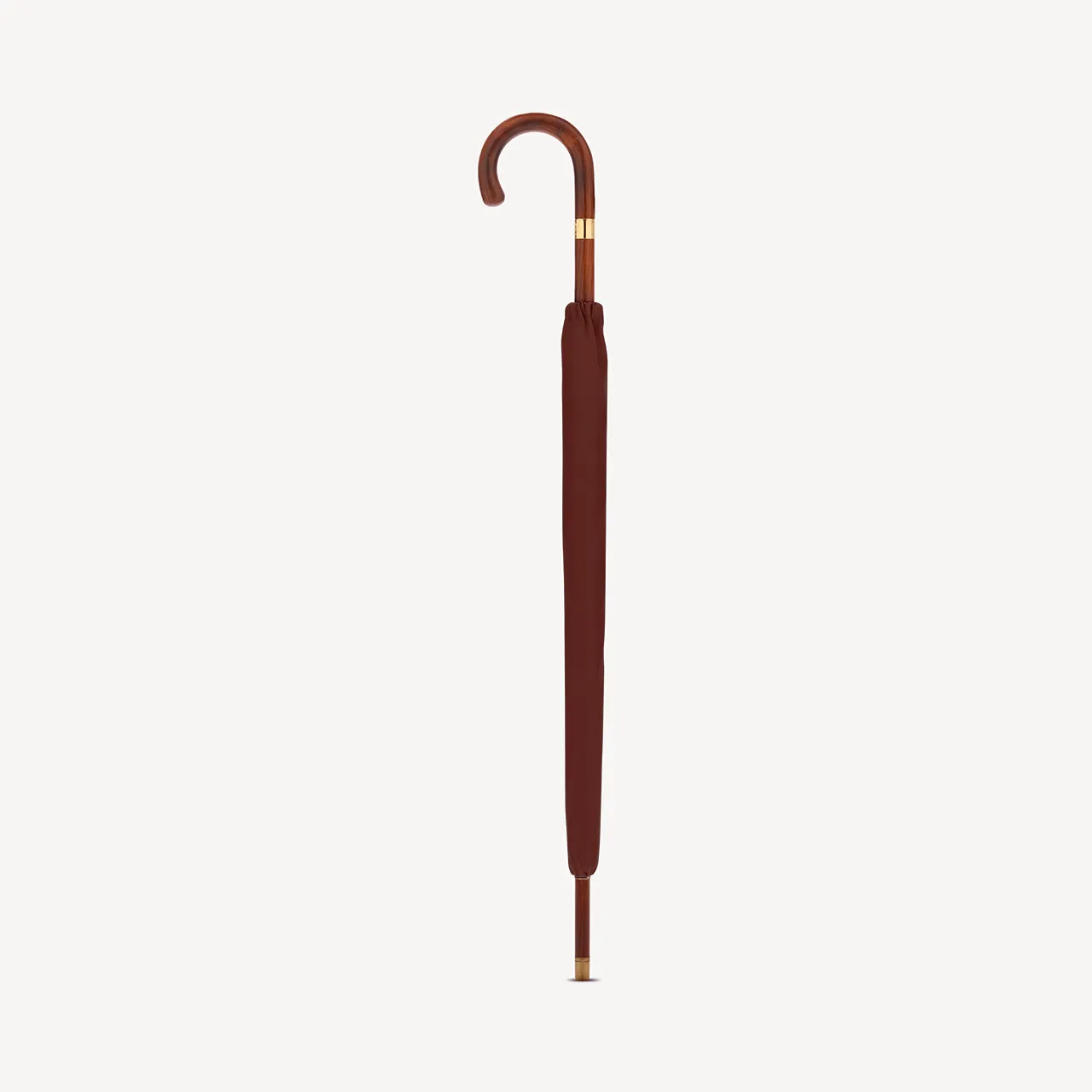 Stripped Cherry Umbrella for Women - Burgundy