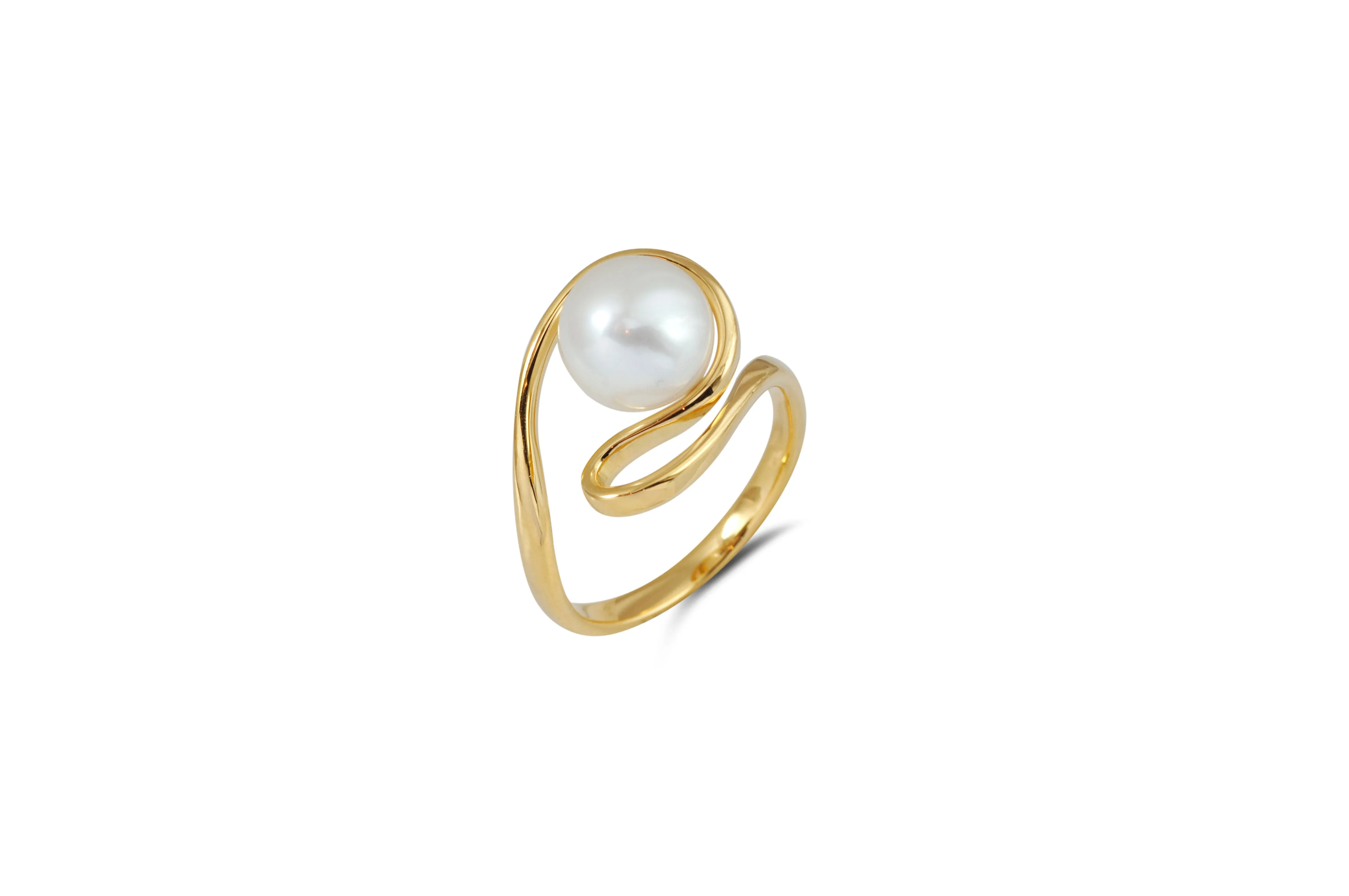 Talay Akoya Pearl Silhouette Ring