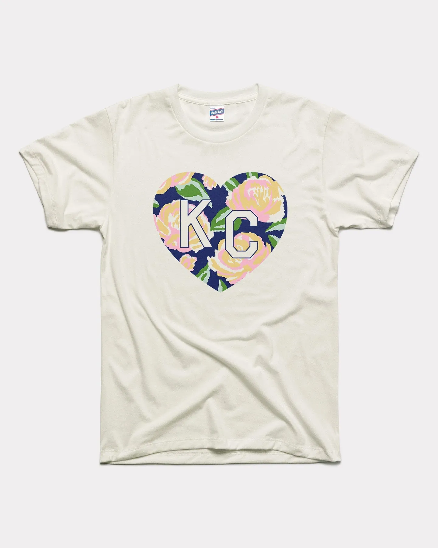 Tamara Day KC Heart Vintage White T-Shirt