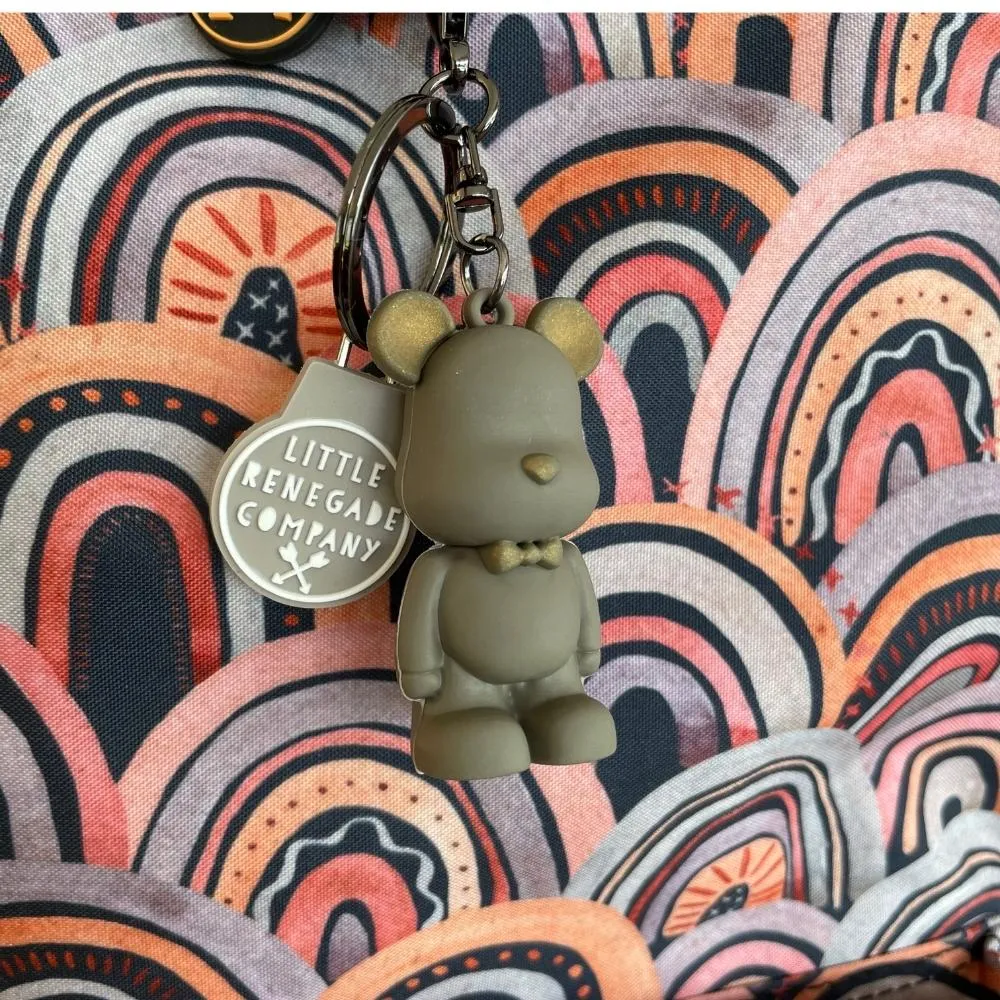 TEDDY KEYRING - 6 COLOURS