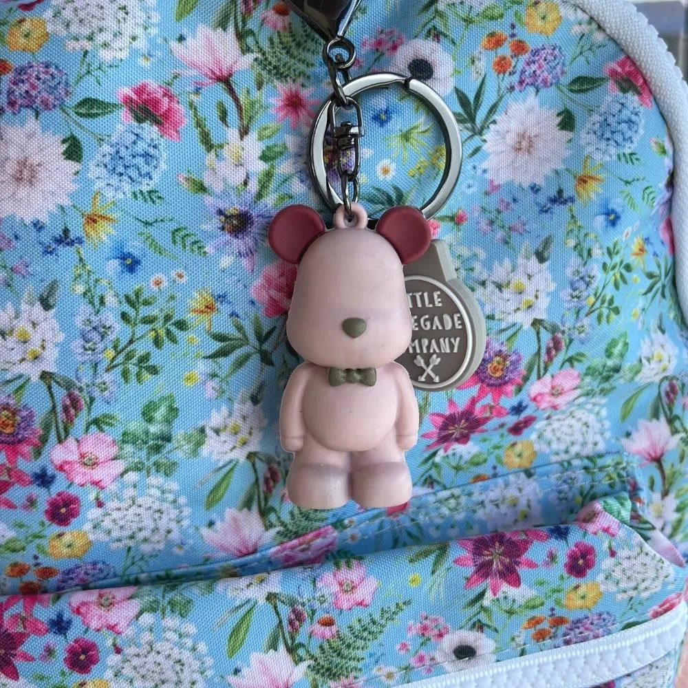 TEDDY KEYRING - 6 COLOURS