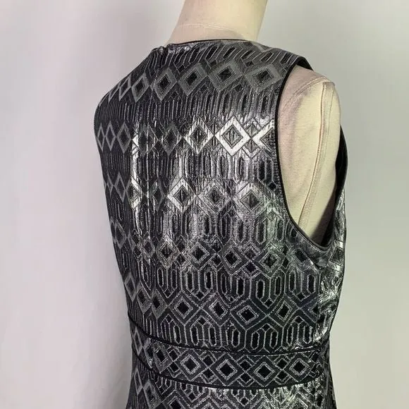 Tory Burchsilver print sheath dress