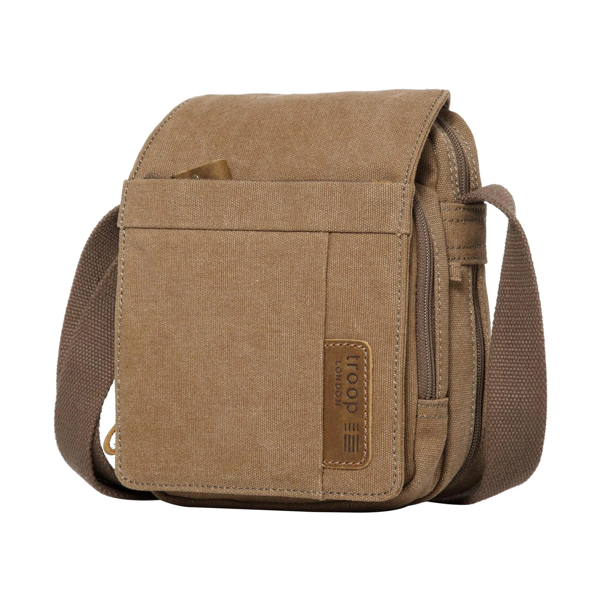 TRP0220 Troop London Classic Canvas Across Body Bag