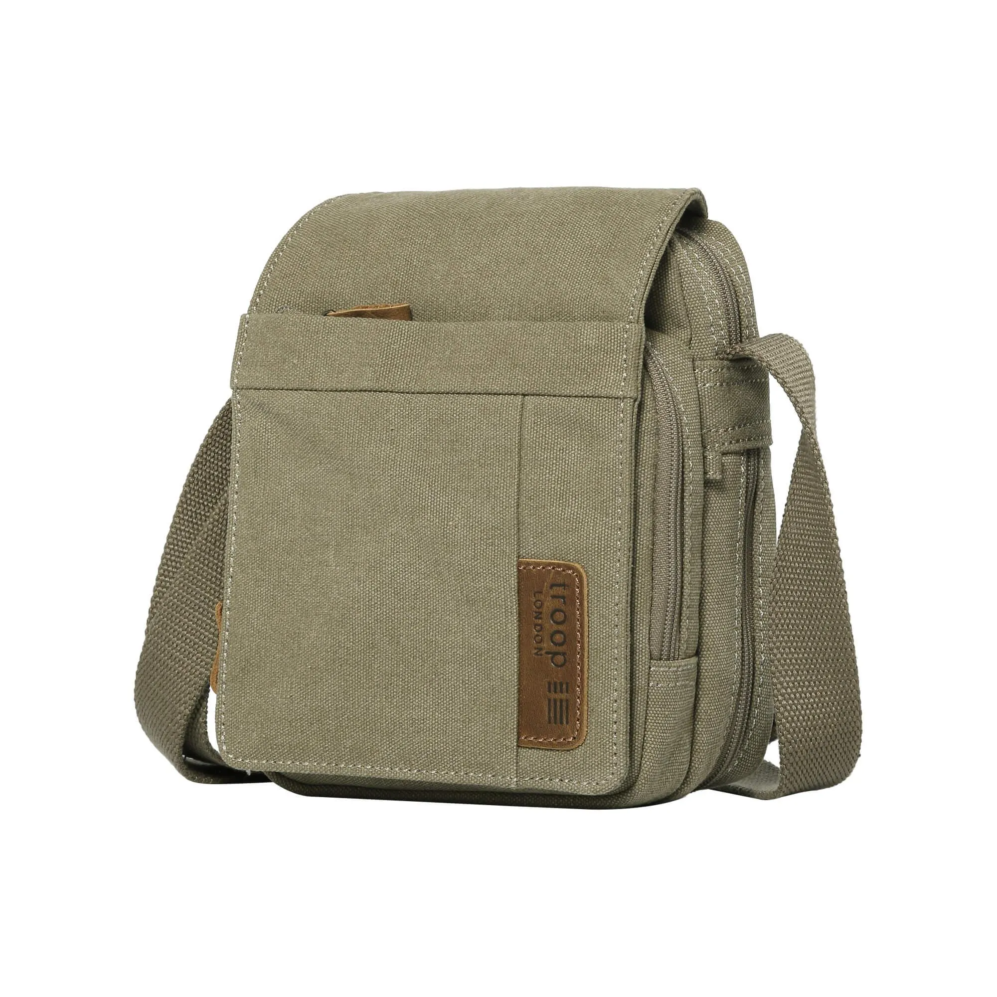 TRP0220 Troop London Classic Canvas Across Body Bag