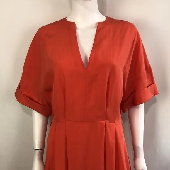 VINCE NWT Orange Maxi Dress