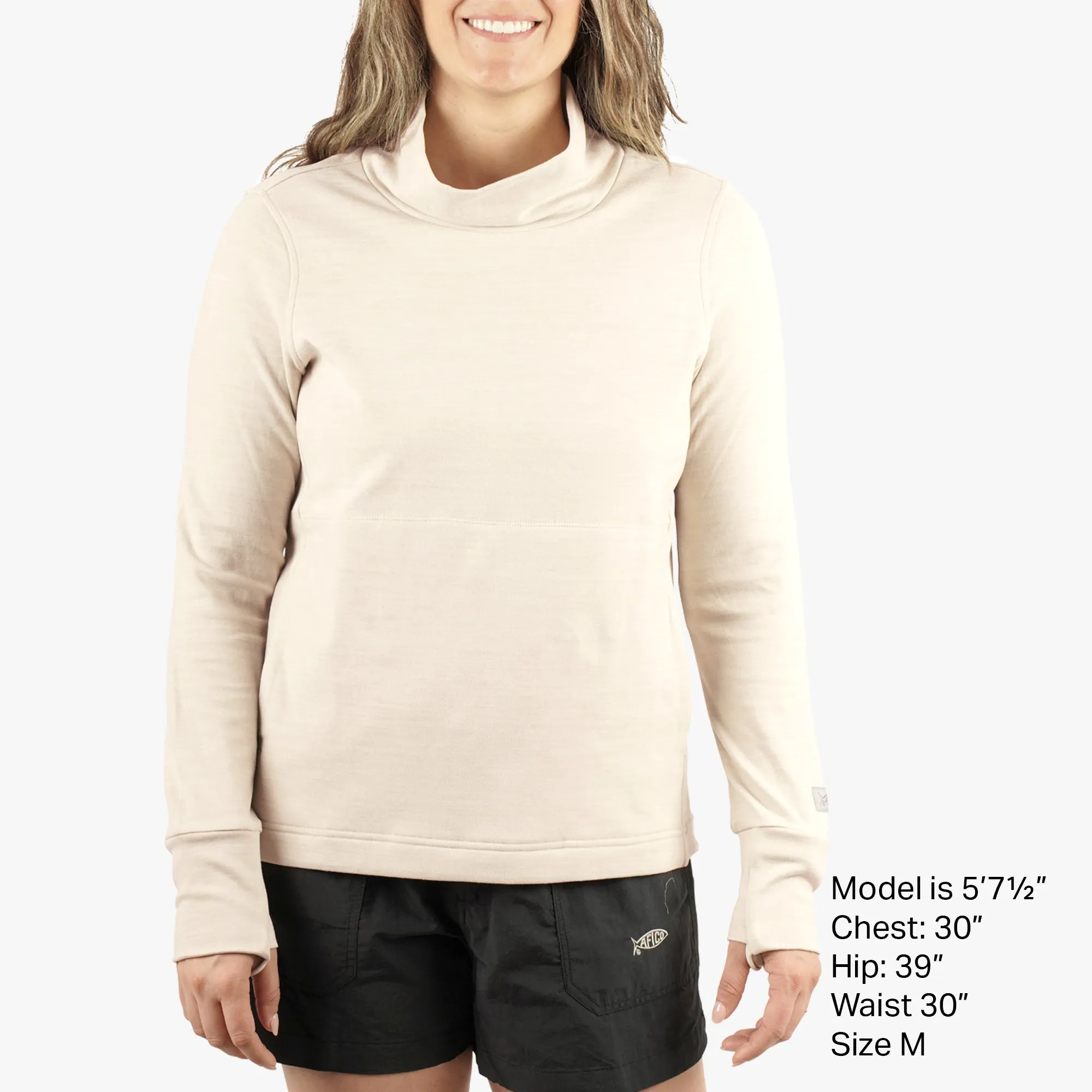 Women's Coastal Layer Funnel Neck Pullover