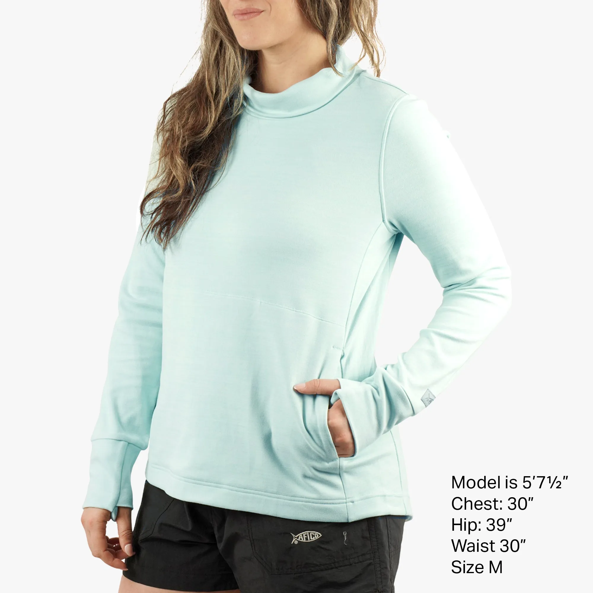 Women's Coastal Layer Funnel Neck Pullover