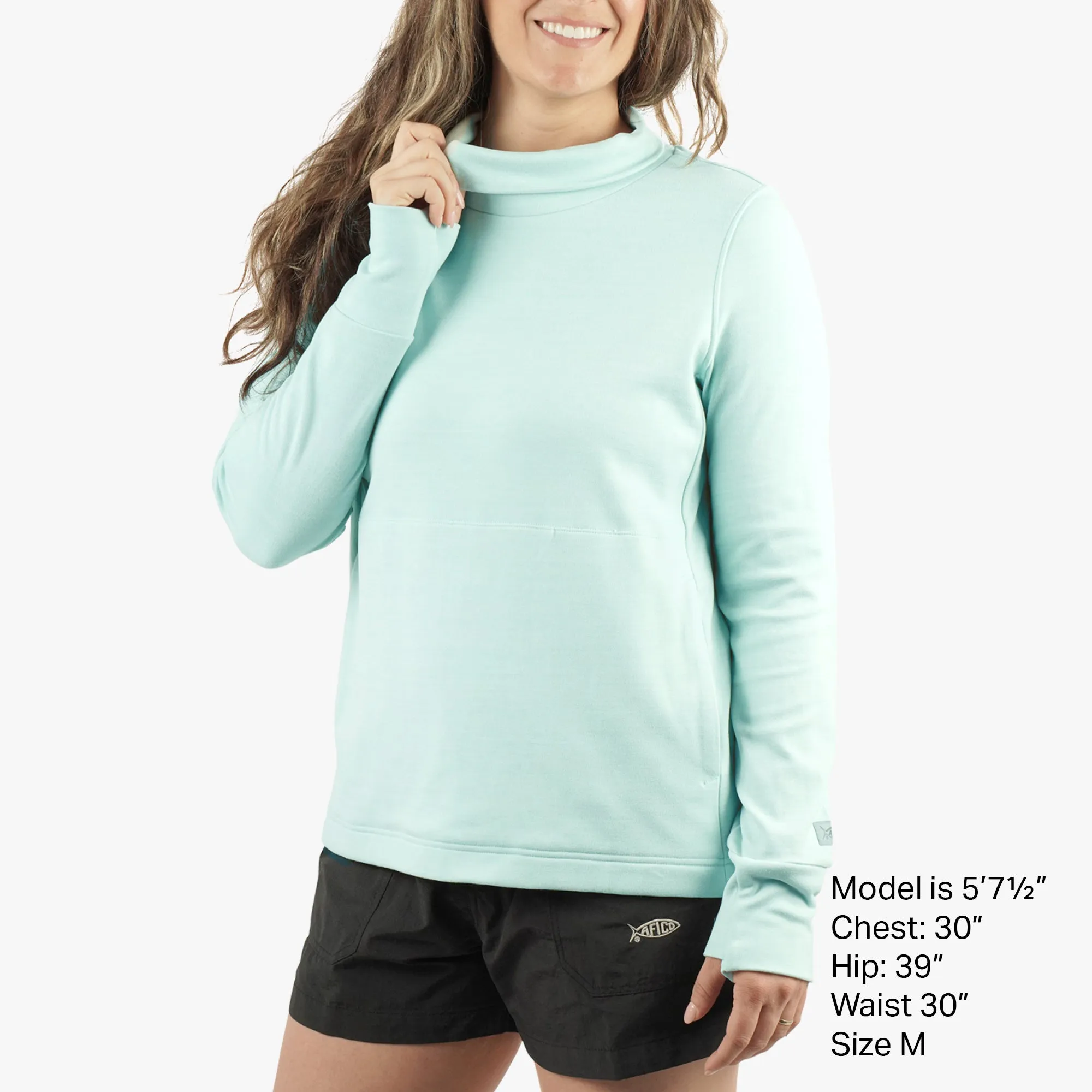 Women's Coastal Layer Funnel Neck Pullover