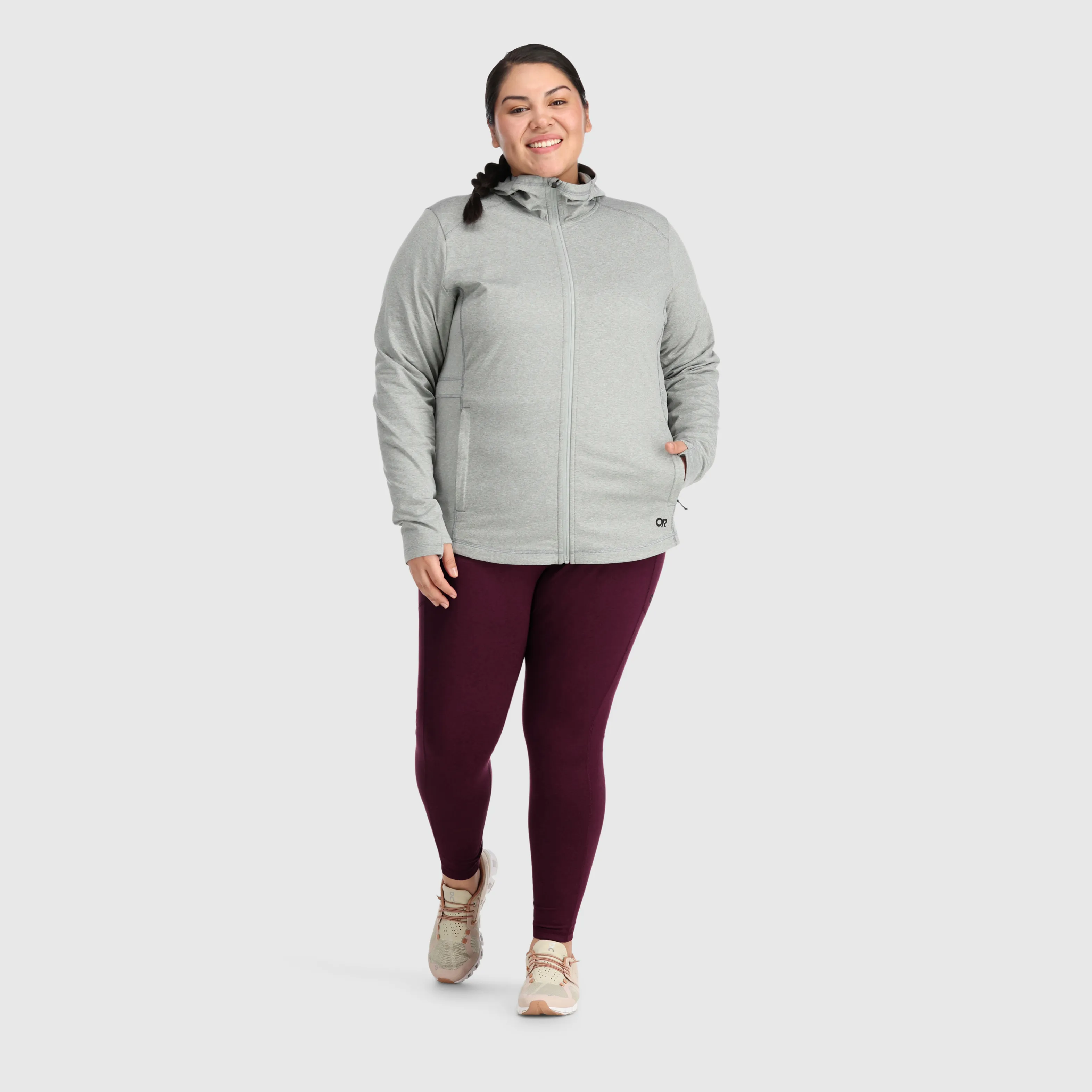 Women's Melody Full Zip Hoodie-Plus - Final Sale