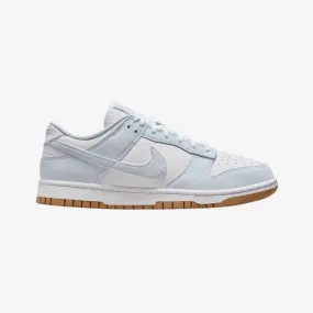 womens nike dunk low premium next nature (white/ football grey)