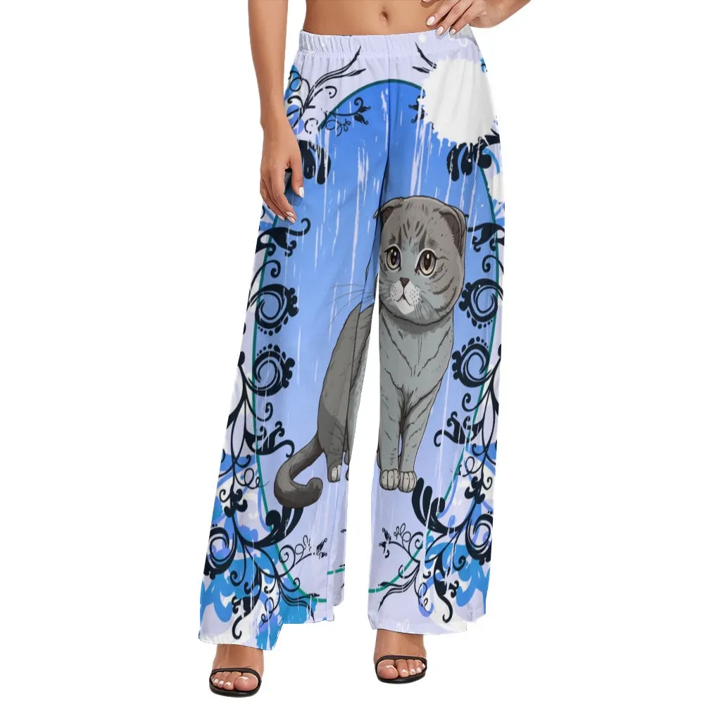 Women's Personalized Wide Leg Pants