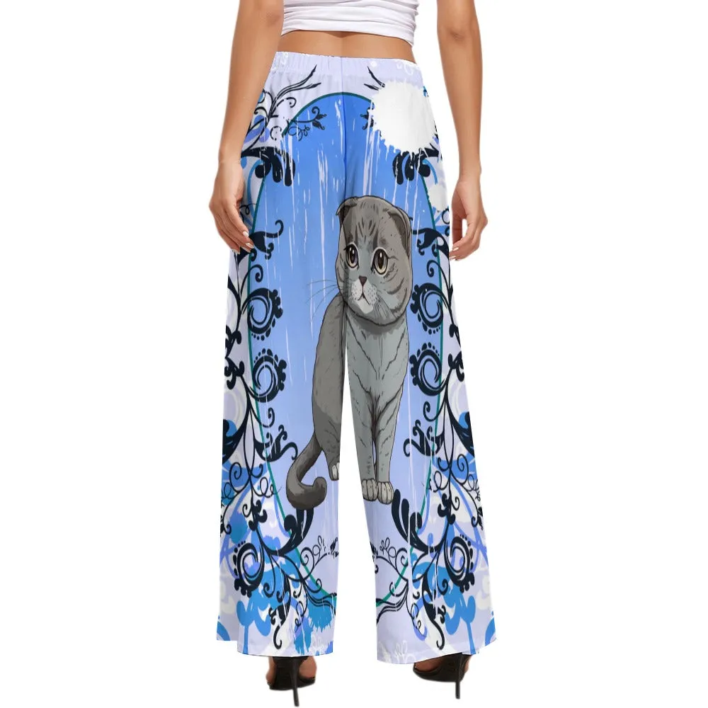 Women's Personalized Wide Leg Pants