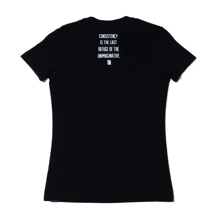 Womens True Last T-Shirt Black