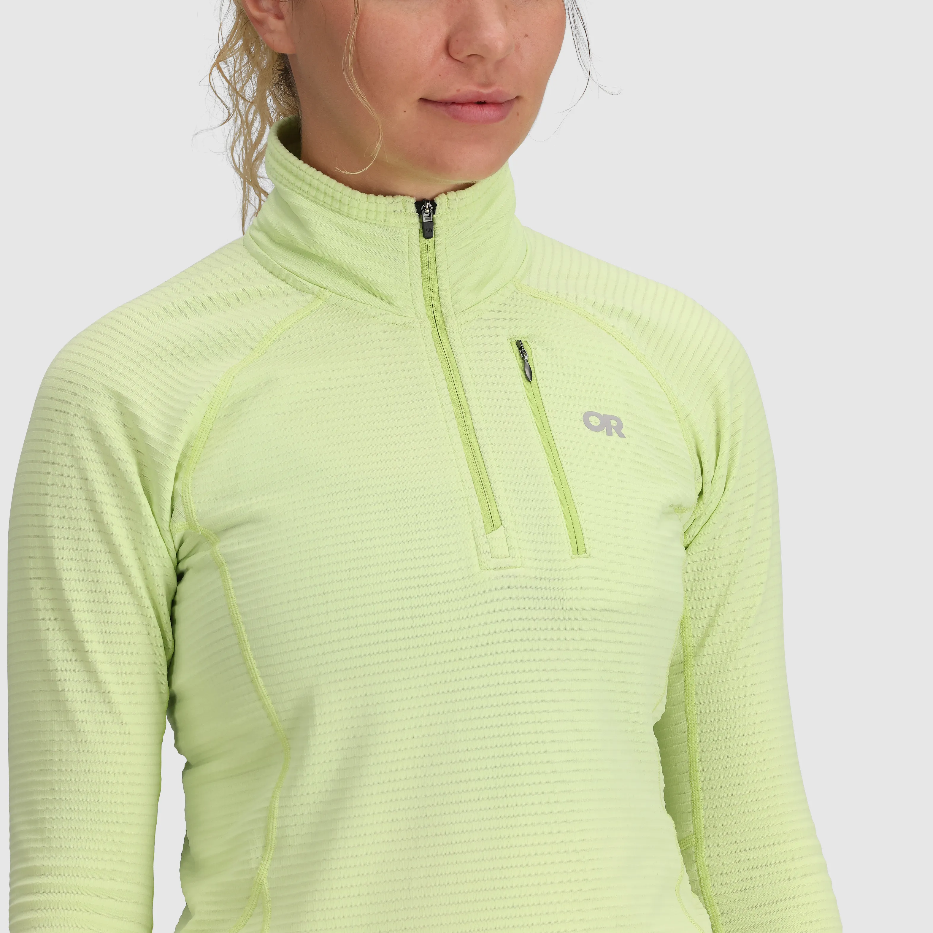 Women's Vigor Grid Fleece Quarter Zip