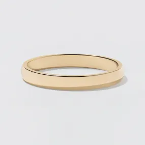 Yellow Gold Classic Wedding Band - Polished 2.5mm