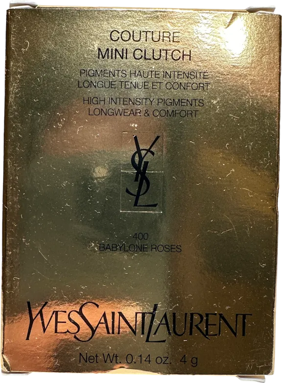 YSL Couture Mini Clutch Babylone Roses 4g