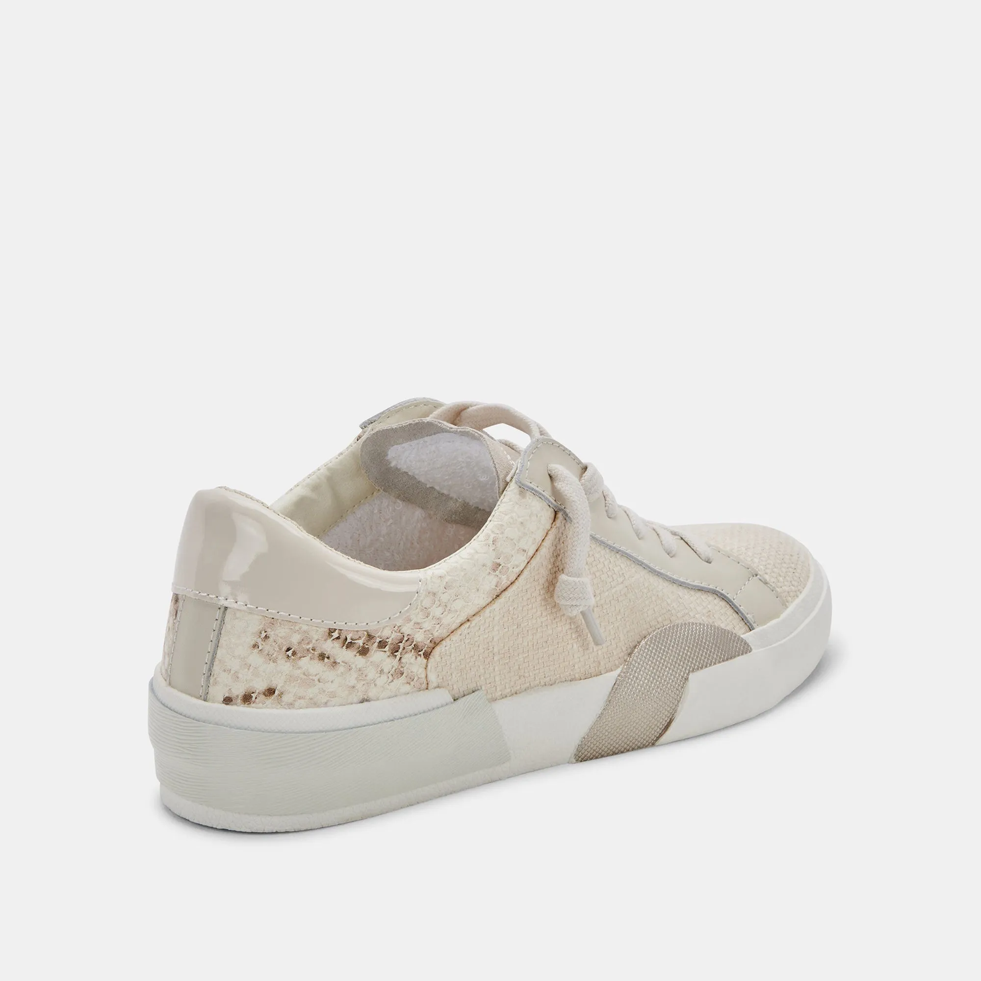 ZINA SNEAKERS NATURAL LINEN