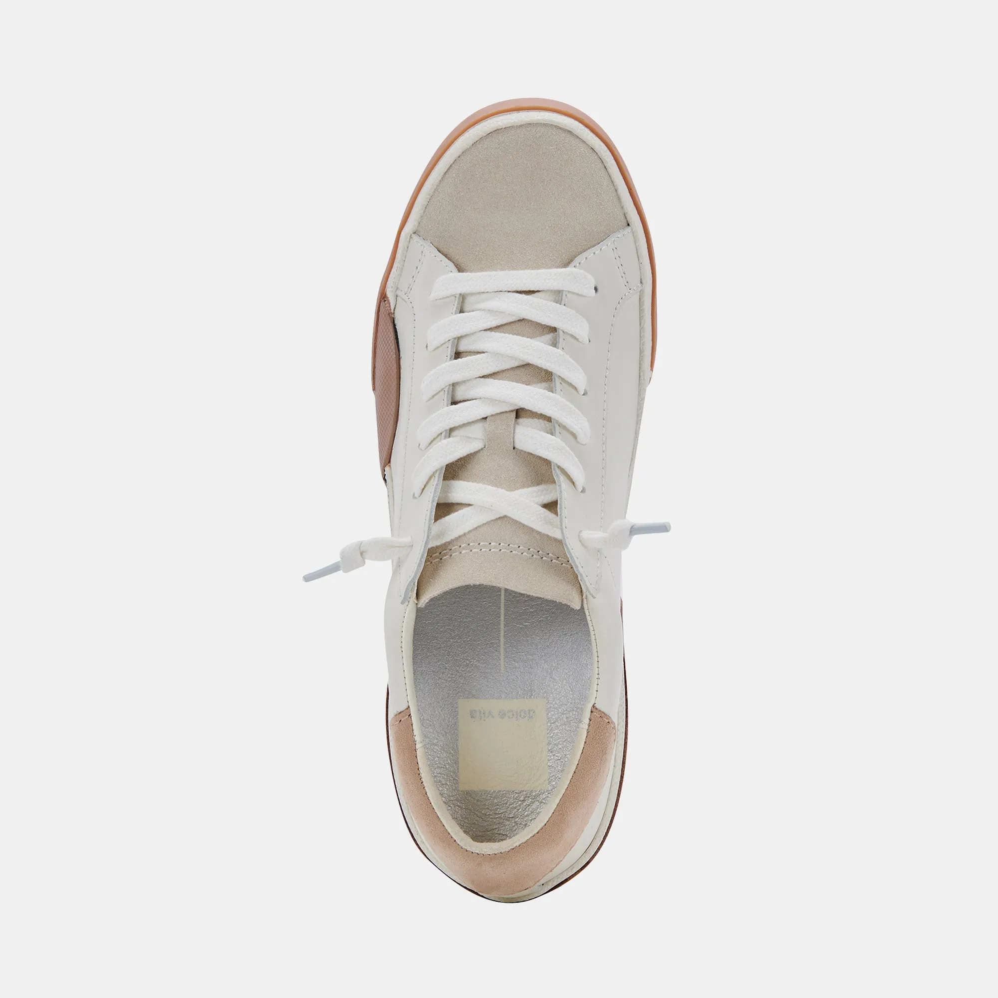 ZINA SNEAKERS WHITE TAN