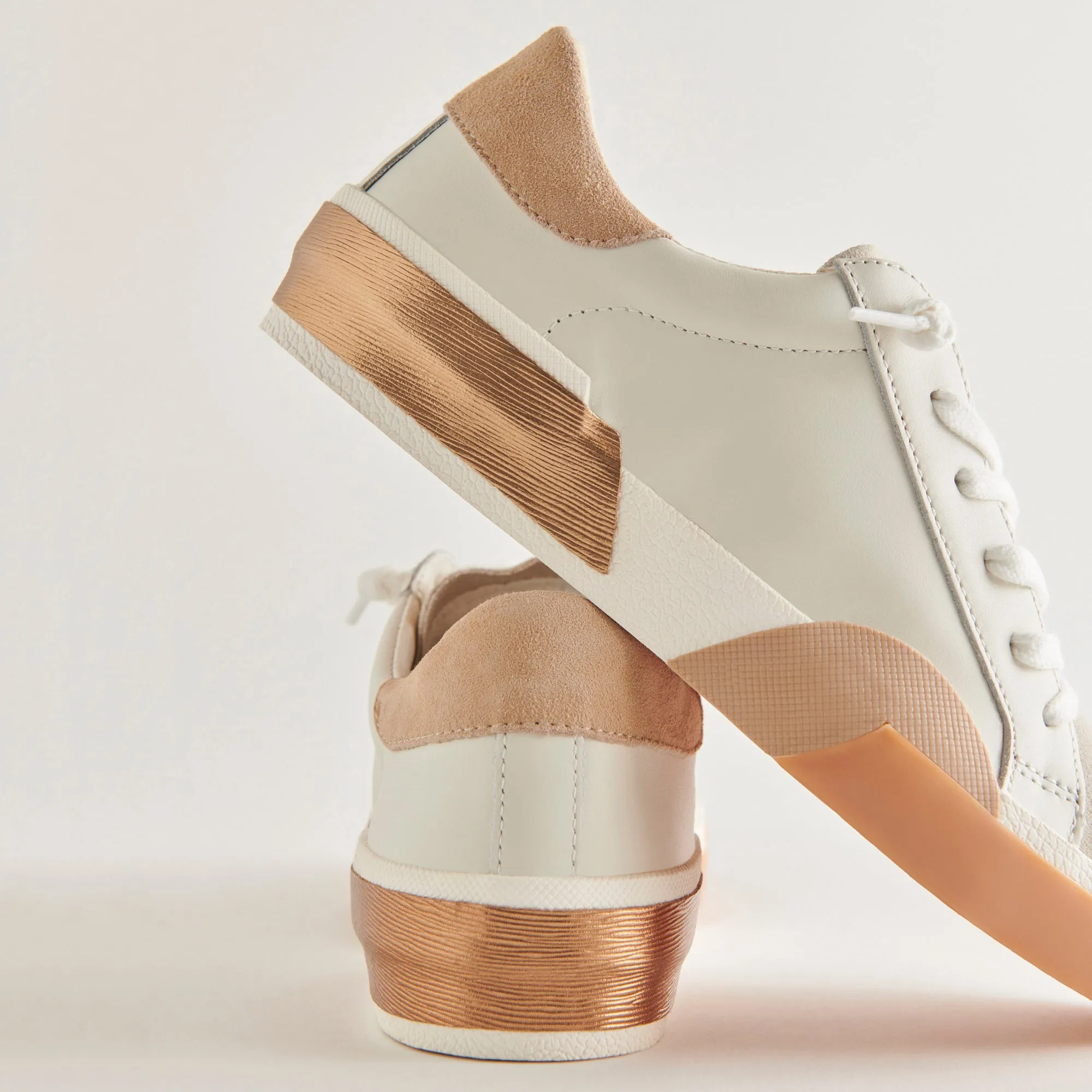 ZINA SNEAKERS WHITE TAN